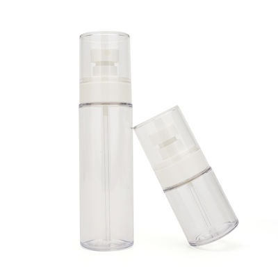 ποιότητας  Customized Empty Plastic Spray Bottles 100ml 50ml 120ml White Color εργοστάσιο