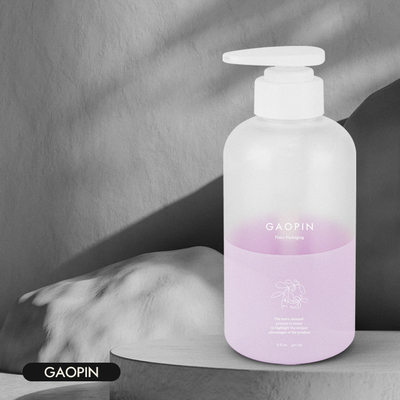 400ml της Pet πλαστικό μπουκαλιών συνήθειας μπουκάλι αντλιών λοσιόν πλυσίματος σώματος Skincare συσκευάζοντας