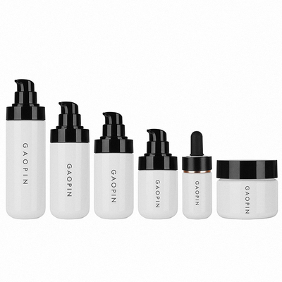 η πολυτέλεια 50ml 80ml 100ml 120ml skincare έθεσε τα συσκευάζοντας εμπορευματοκιβώτια βάζων κρέμας καλλυντικών