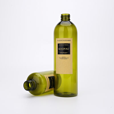 Πράσινο καλλυντικό πλαστικό βάζο 50g 100ml 120ml 150ml 200ml κρέμας μπουκαλιών PETG