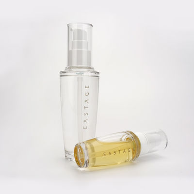30ml 120ml πλαστική λοσιόν ανακυκλώσιμη καλλυντική συσκευασία διαφάνειας μπουκαλιών υψηλή