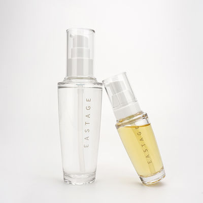 30ml 120ml πλαστική λοσιόν ανακυκλώσιμη καλλυντική συσκευασία διαφάνειας μπουκαλιών υψηλή