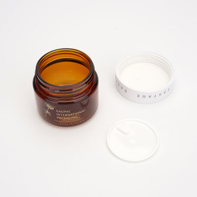 80ml 100ml πλαστική καλλυντική συσκευασία μπουκαλιών λοσιόν αντλιών ηλέκτρινη