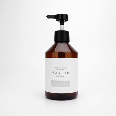Ανθεκτικό κενό χρώμα μπουκαλιών 500ml 300ml σαμπουάν της PET πλαστικό που προσαρμόζεται