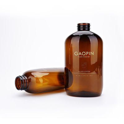 Ηλέκτρινα της PET μπουκαλιών 340ml 520ml συσκευάζοντας ντους μπουκάλια σαμπουάν πηκτωμάτων πλαστικά