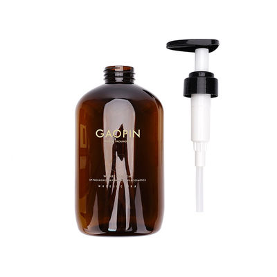 Ηλέκτρινα της PET μπουκαλιών 340ml 520ml συσκευάζοντας ντους μπουκάλια σαμπουάν πηκτωμάτων πλαστικά