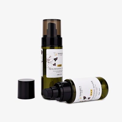 Ιδιωτικά καλλυντικά πλαστικά μπουκάλια 30ml 80ml 100ml 120ml 300ml ορών ετικετών