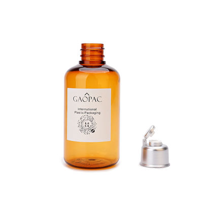 180ml ηλέκτρινα πλαστικά μπουκάλια σαμπουάν/καλλυντικό μπουκάλι τονωτικού με το κτύπημα ΚΑΠ