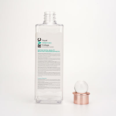 Προσαρμοσμένα κενά PET πλαστικά μπουκάλια 500ml με τις κεφαλές κοχλίου