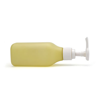 200ml κίτρινη κενή πλαστική καλλυντική φροντίδα δέρματος μπουκαλιών που συσκευάζει το cOem αποδεκτό