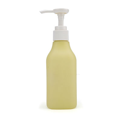 200ml κίτρινη κενή πλαστική καλλυντική φροντίδα δέρματος μπουκαλιών που συσκευάζει το cOem αποδεκτό