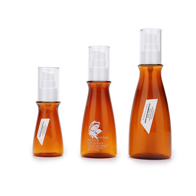 η συσκευασία της PET μπουκαλιών λοσιόν 50ml 100ml 170ml θα είναι σταλμένο πλαστικό μπουκάλι λοσιόν