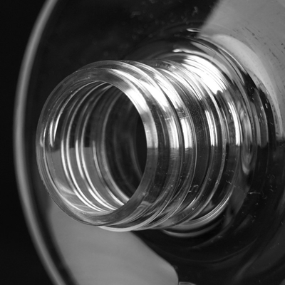 400ml διαφανές πλαστικό μπουκαλιών εμπορευματοκιβώτιο πηκτωμάτων ντους σαμπουάν της PET κενό