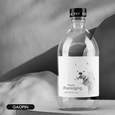 300ml πλαστικό κενό Mouthwash εδαφοβελτιωτικό 66.46mm ιατρικής μπουκαλιών πλάτος