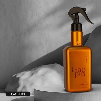 Ηλέκτρινα μπουκάλια ψεκασμού 500ml Pet πλαστικά με την κενή εκτύπωση οθόνης αντλιών